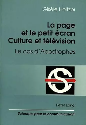 La Page Et Le Petit Écran: Culture Et Télévison cover