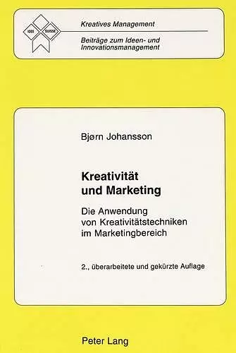 Kreativitaet Und Marketing cover