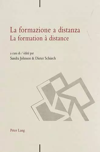 La Formazione a Distanza- La Formation À Distance cover