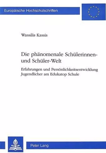 Die Phaenomenale Schuelerinnen- Und Schueler-Welt cover
