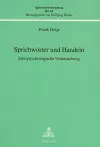 Sprichwoerter Und Handeln cover