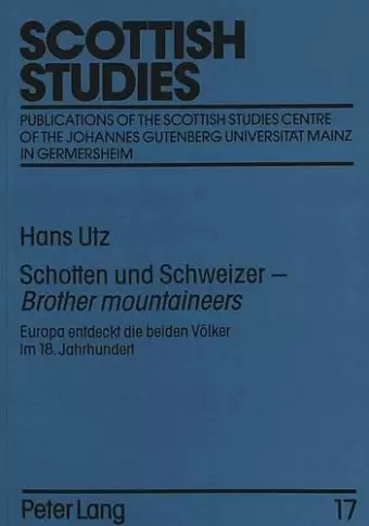 Schotten Und Schweizer - «Brother Mountaineers» cover