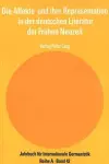 Die Affekte Und Ihre Repraesentation in Der Deutschen Literatur Der Fruehen Neuzeit cover