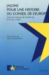 Jalons Pour Une Histoire Du Conseil de l'Europe cover