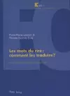 Les Mots Du Rire: Comment Les Traduire ? cover