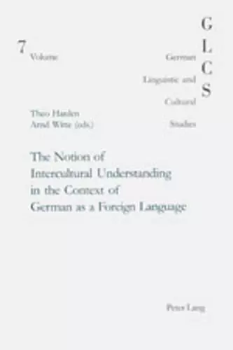 The Notion of Intercultural Understanding in the Context of German as a Foreign Language cover