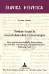 Textinterferenz in Russisch-Deutschen Uebersetzungen cover