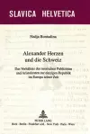 Alexander Herzen Und Die Schweiz cover