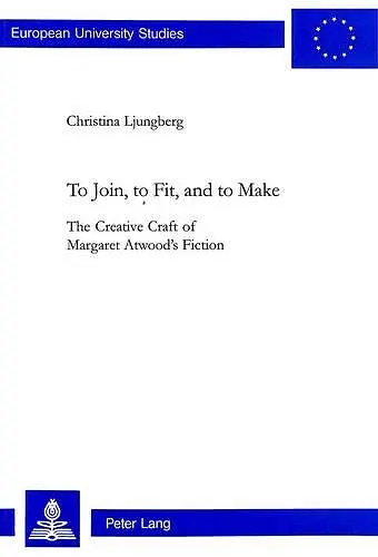 To Join, to Fit, and to Make cover