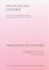Dialogues des Cultures/Dialogues of Cultures cover