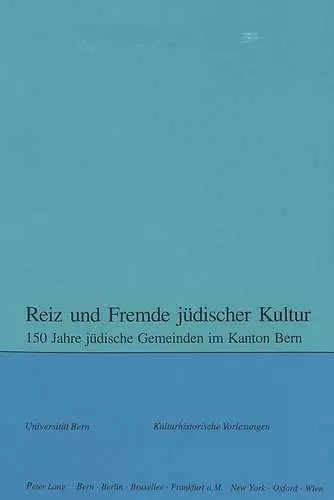 Reiz Und Fremde Juedischer Kultur cover