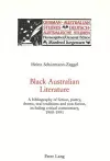 Black Australian Literature cover