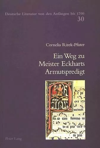 Ein Weg Zu Meister Eckharts Armutspredigt cover