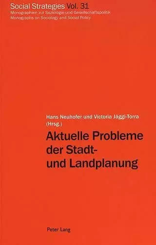 Aktuelle Probleme Der Stadt- Und Landplanung cover