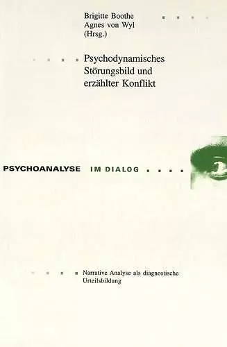 Psychodynamisches Stoerungsbild Und Erzaehlter Konflikt cover