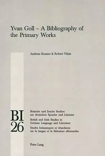 Yvan Goll cover