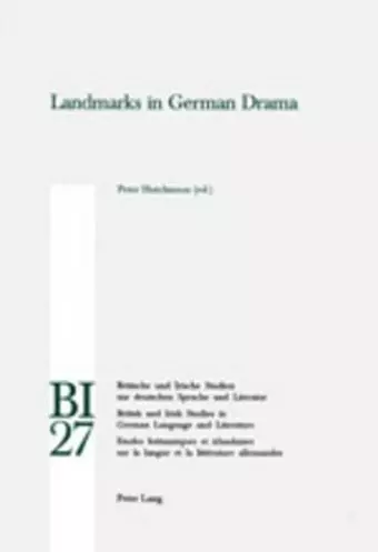 Landmarks in German Drama cover
