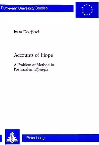 Accounts of Hope cover