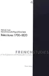 Réécritures 1700-1820 cover