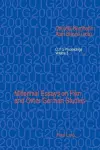 Millennial Essays on Film and Other German Studies cover