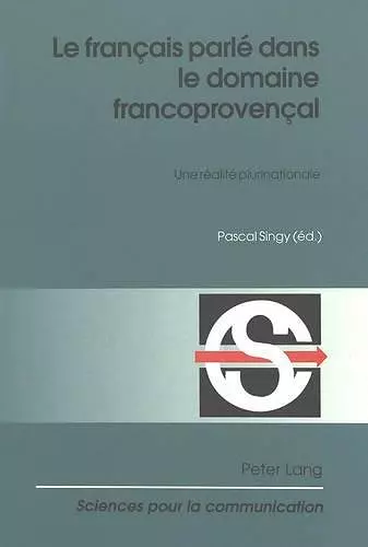 Le Français Parlé Dans Le Domaine Francoprovençal cover