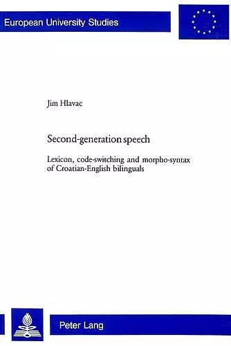 Second-Generation Speech cover