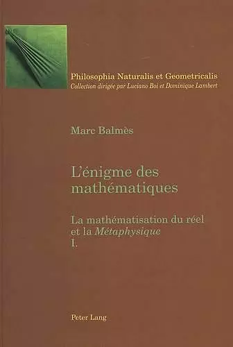 L'Énigme Des Mathématiques cover