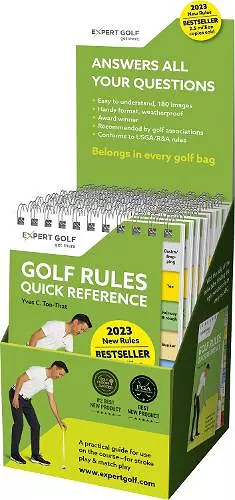 Golf Rules Quick Reference 2023-2026 (10 pack) cover