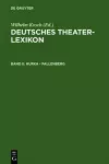 Deutsches Theater-Lexikon, Band II, Hurka - Pallenberg cover