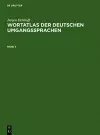 Wortatlas der deutschen Umgangssprachen. Band 3 cover
