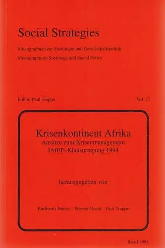 Krisenkontinent Afrika cover