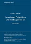 Sprachatlas Ostserbiens Und Westbulgariens (II) cover