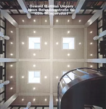 Oswald Matthias Ungers, Haus Belvederestraße 60, Köln-Müngersdorf cover
