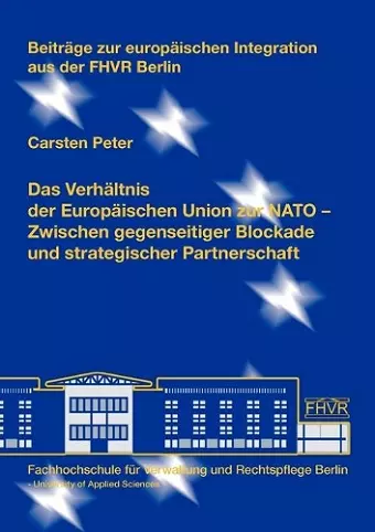 Das Verhältnis der Europäischen Union zur NATO cover