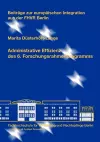 Administrative Effizienz des 6. Forschungsrahmenprogramms cover