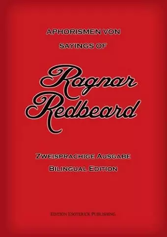 Aphorismen von Ragnar Redbeard cover