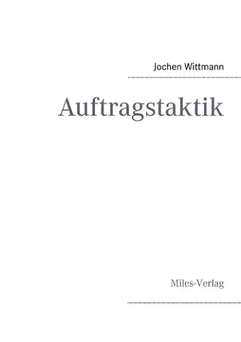 Auftragstaktik cover