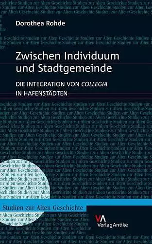 Zwischen Individuum Und Stadtgemeinde cover