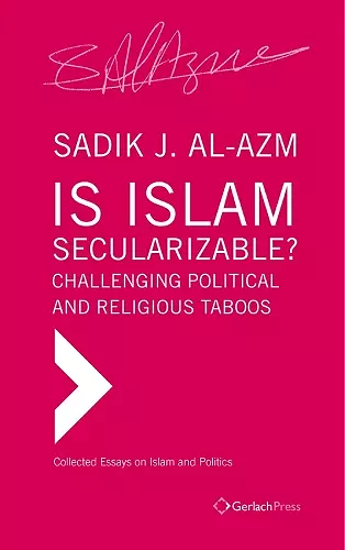 Is Islam Secularizable? cover