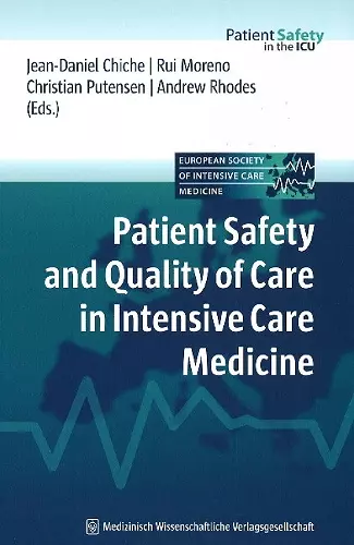 Patient Safety & Quality of Care in Intensive Care Medicine cover