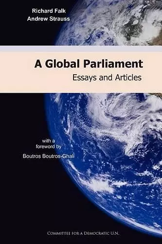 A Global Parliament cover