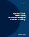 Neue Punitivität durch Reduzierung der Strafrestaussetzungsquote im deutschen Strafvollzug? cover