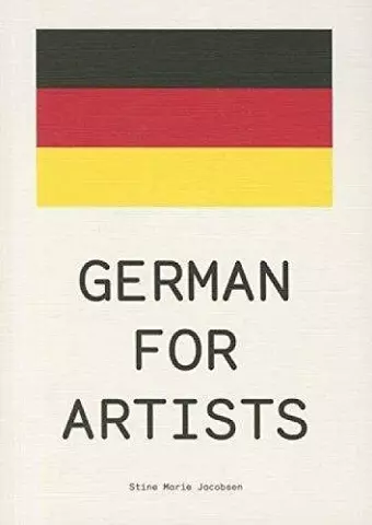 German for Artists cover