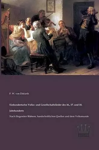 Einhundertzehn Volks- und Gesellschaftslieder des 16., 17. und 18. Jahrhunderts cover