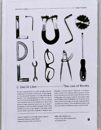 L'Uso Di Libri – The Use of Books cover