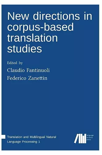 New directions in corpus-based translation studies cover