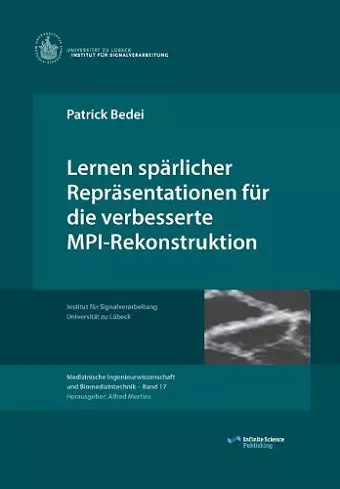 Lernen spärlicher Repräsentationen für die verbesserte MPI-Rekonstruktion cover