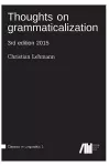 Thoughts on grammaticalization cover