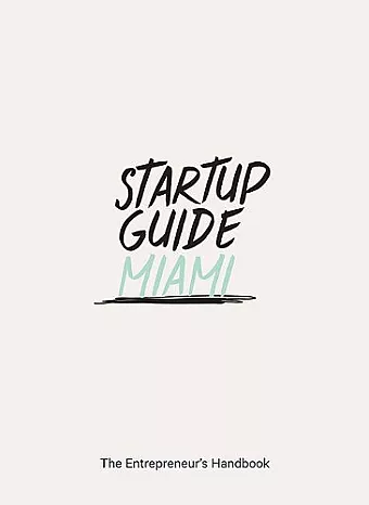 Startup Guide Miami cover