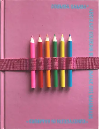 Abstract Coloring Book cover